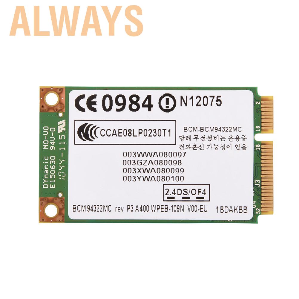 [Seller Recommend] Card Wifi không dây 2.4G + 5G PCI-E cho Mac / DELL