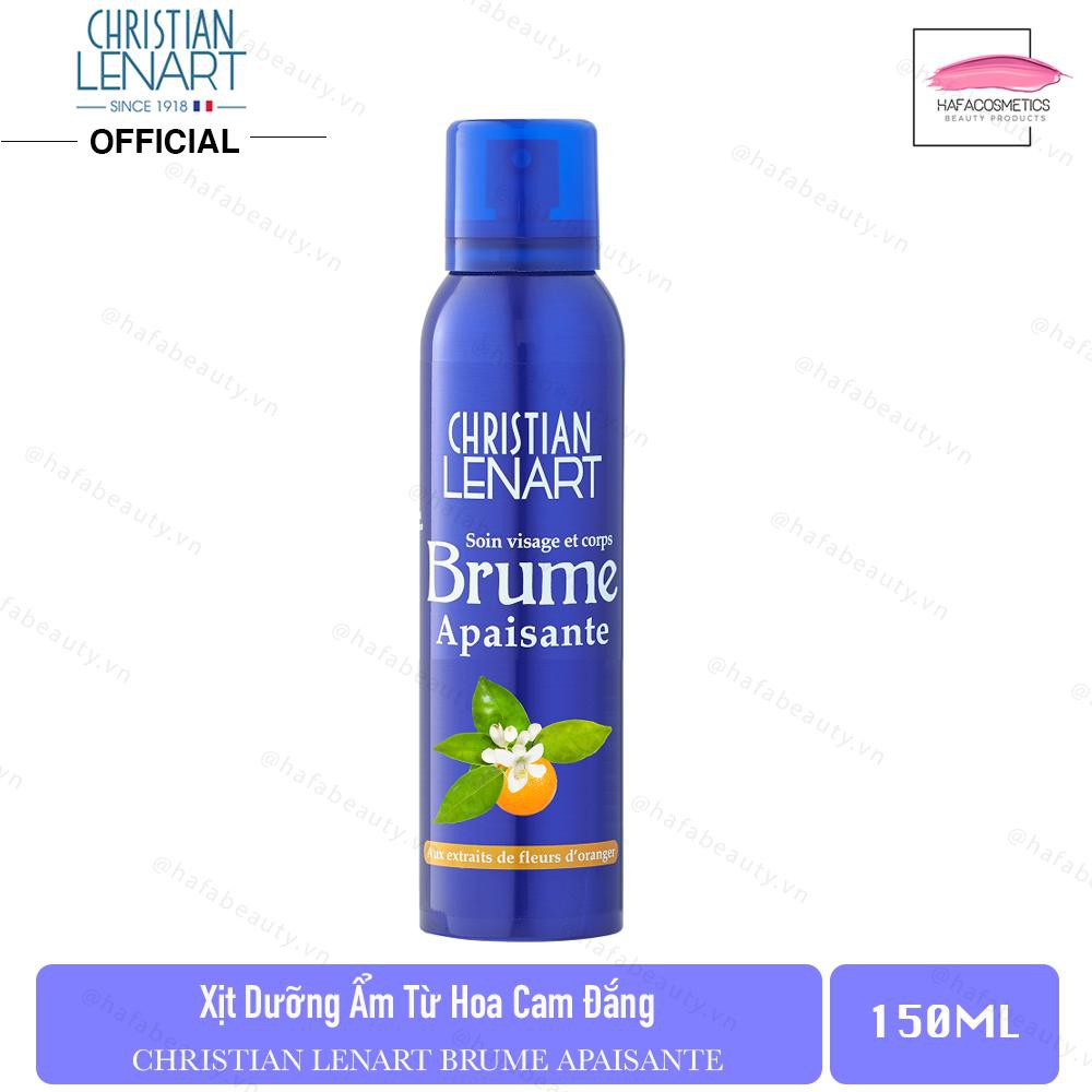 [30/04/2022] Xịt khoáng dưỡng ẩm cho da chiết xuất hoa cam đắng Christian Lenart Brume Apaisante 150ml