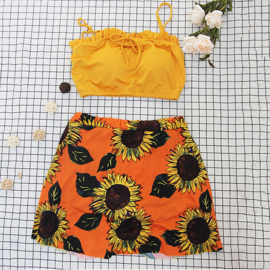 Đồ bơi Bikini Hoa Hướng Dương Nổi Bật Cho Mùa Hè | BigBuy360 - bigbuy360.vn
