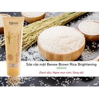 Sữa Rửa Mặt Benew Cao Cấp Hàn Quốc 160ml