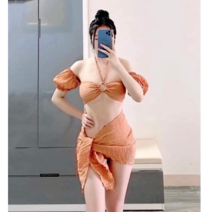 BIKINI 2 MẢNH VẢI XỐP KÈM KHĂN-BIKINISTORE