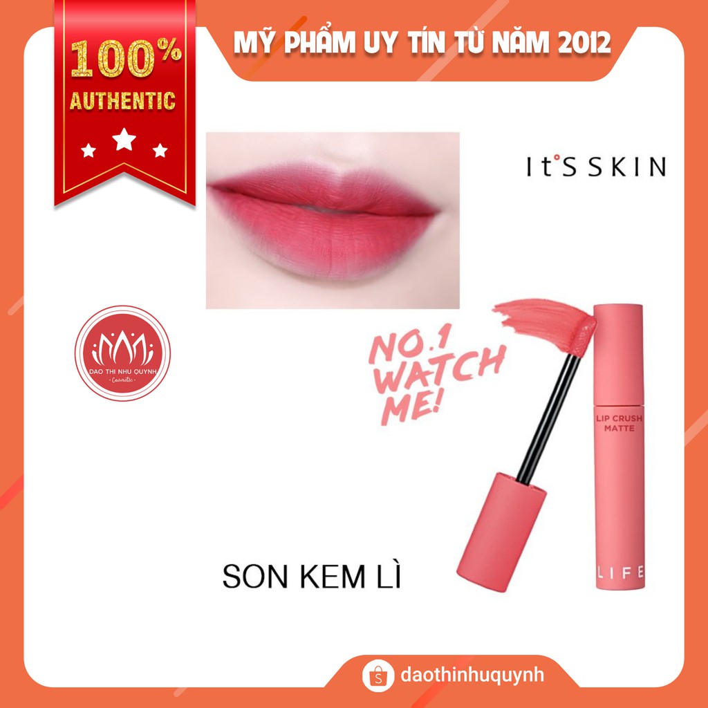 Son kem lì It’s Skin Life Color Lip Crush Matte