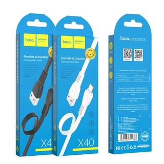 Cáp Sạc IPHoco X40 Chân Dây Dẹt Siêu Bền Chống Đứt HÀNG TỐT