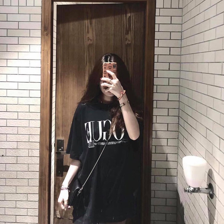 ÁO THUN TRẮNG ĐEN VOGUE UNISEX