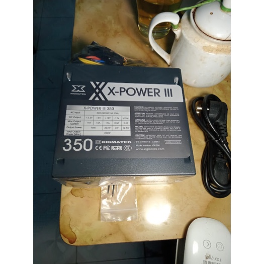 Nguồn máy tính XIGMATEK X-POWER III X-350 cho Game Net