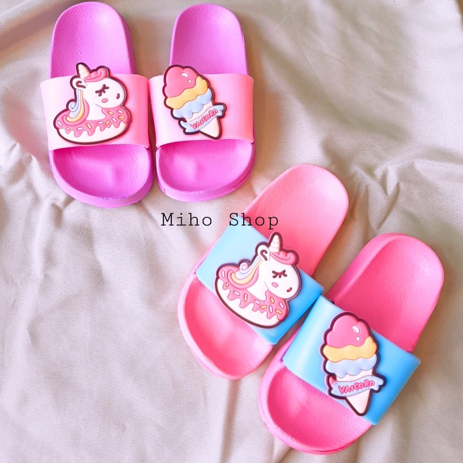 [XẢ HÀNG CUỐI NĂM]Dép Quai Ngang Siêu Nhẹ Khủng Long Và Ngựa Pony Xinh Xắn Cho Bé