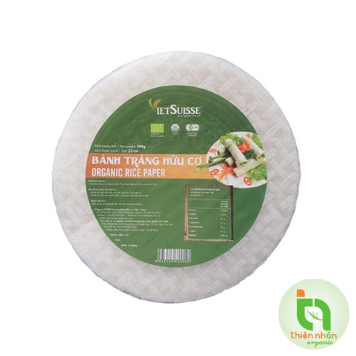 Bánh tráng trắng hữu cơ vietsuisse