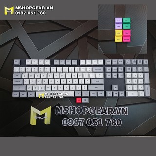 Nút nhựa lắp bàn phím cơ màu Granite cổ điển