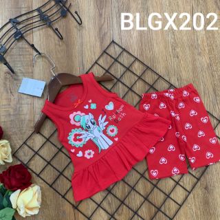Bộ sát nách cho bé gái