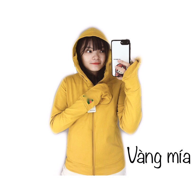 Aó khoác khau trang 3in1 hình thật chụp thật