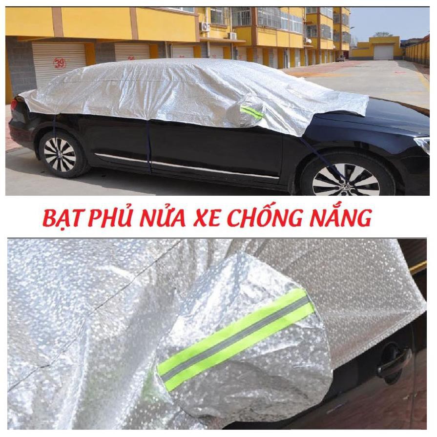 Bạt phủ nóc xe oto SEDAN-SUV-HATBACK hàng 5d 3 lớp dày dặn, chống nắng - bạt chống nóng xe ô tô