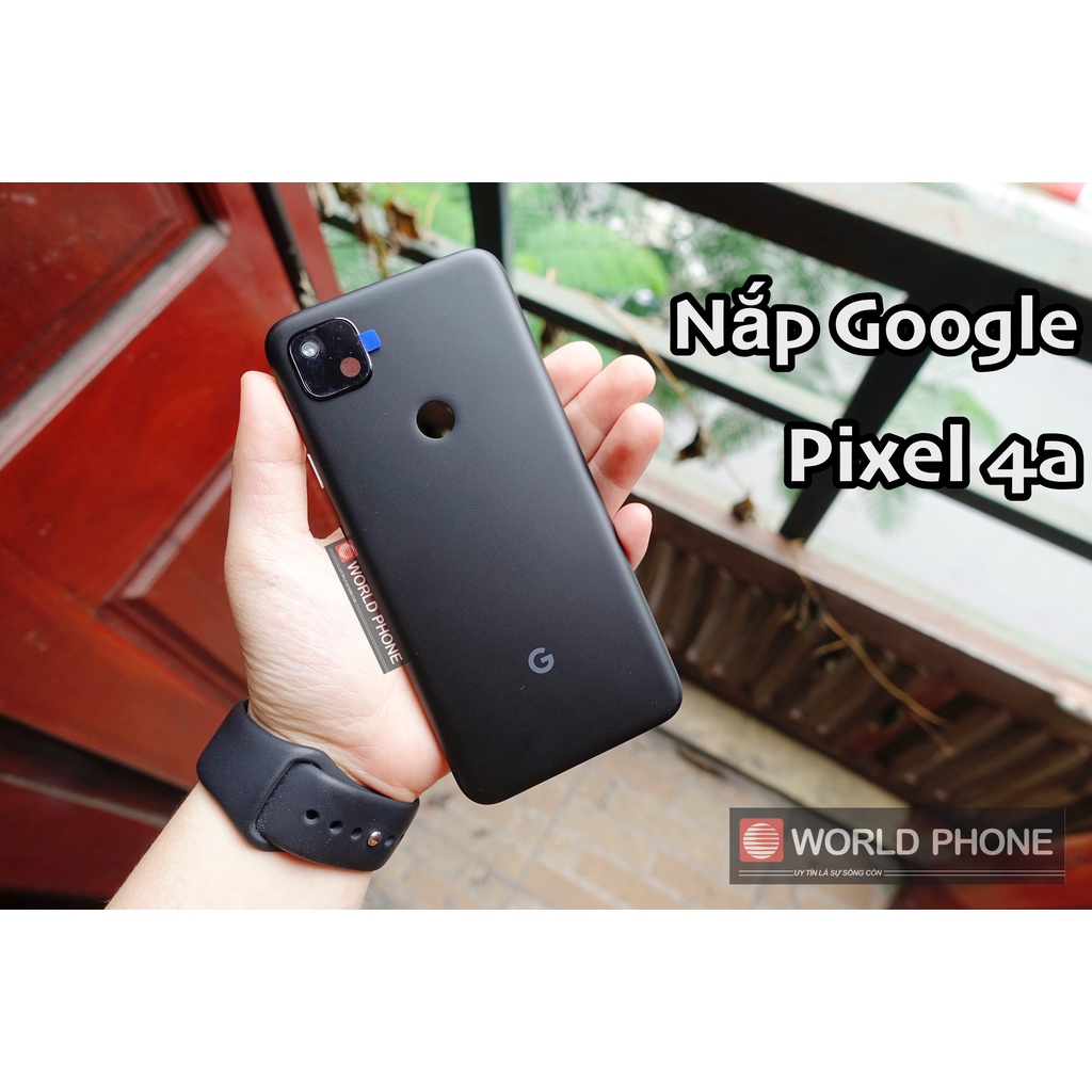Nắp lưng cho GG Google Pixel 4a có khung kính camera
