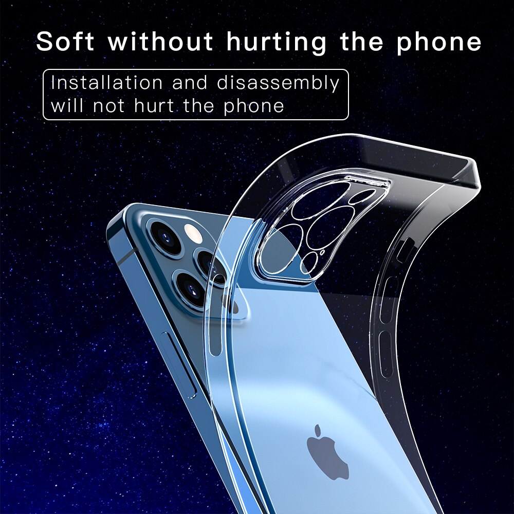 Ốp điện thoại siêu mỏng 0.3mm cho Iphone 12 12 Mini 12 Pro Max | BigBuy360 - bigbuy360.vn