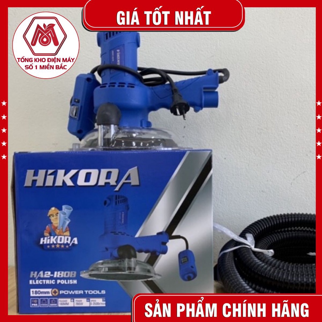 Máy chà nhám tường, đánh bóng tường làm sơn bả - Hàng cao cấp chính hãng - HIKORA HA2-180B