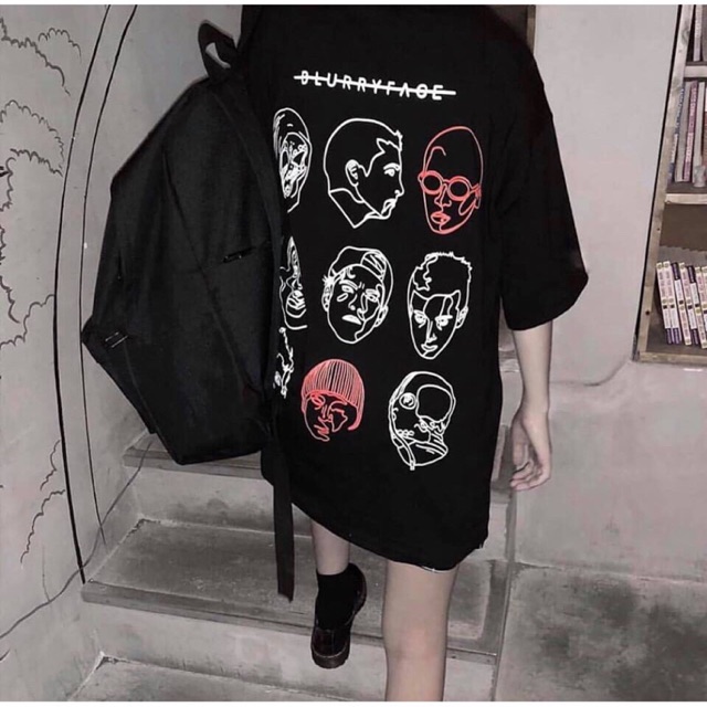 👻Áo Thun Face Homie Unisex