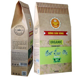 Bột Nông Sản Vàng Rau Má 500g