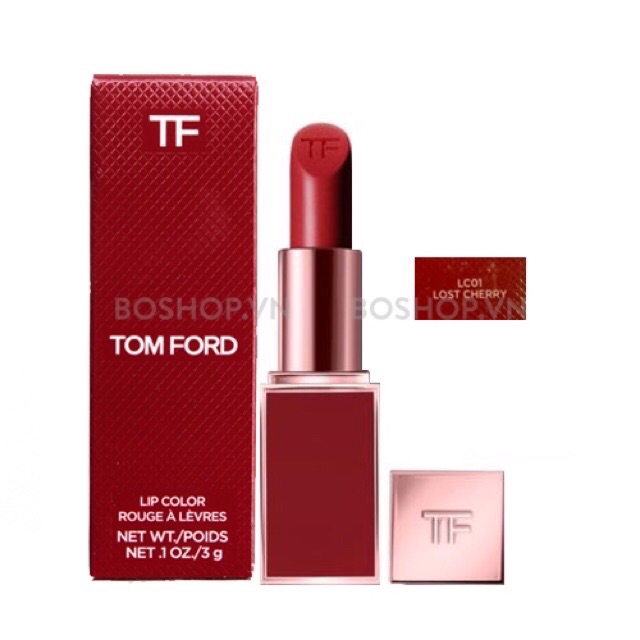 (chuẩn auth) [PHIÊN BẢN GIỚI HẠN] Son Tom Ford Lip Color Màu Lost Cherry - Đỏ Hồng