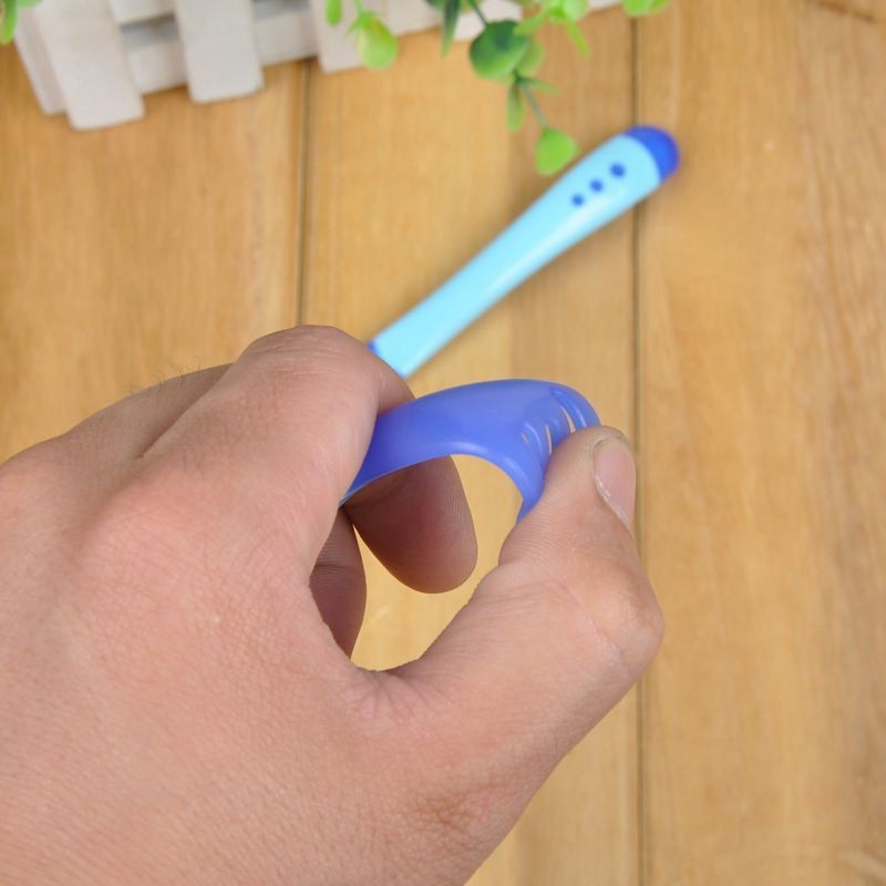 Bộ 2 muỗng nhựa an toàn cho bé