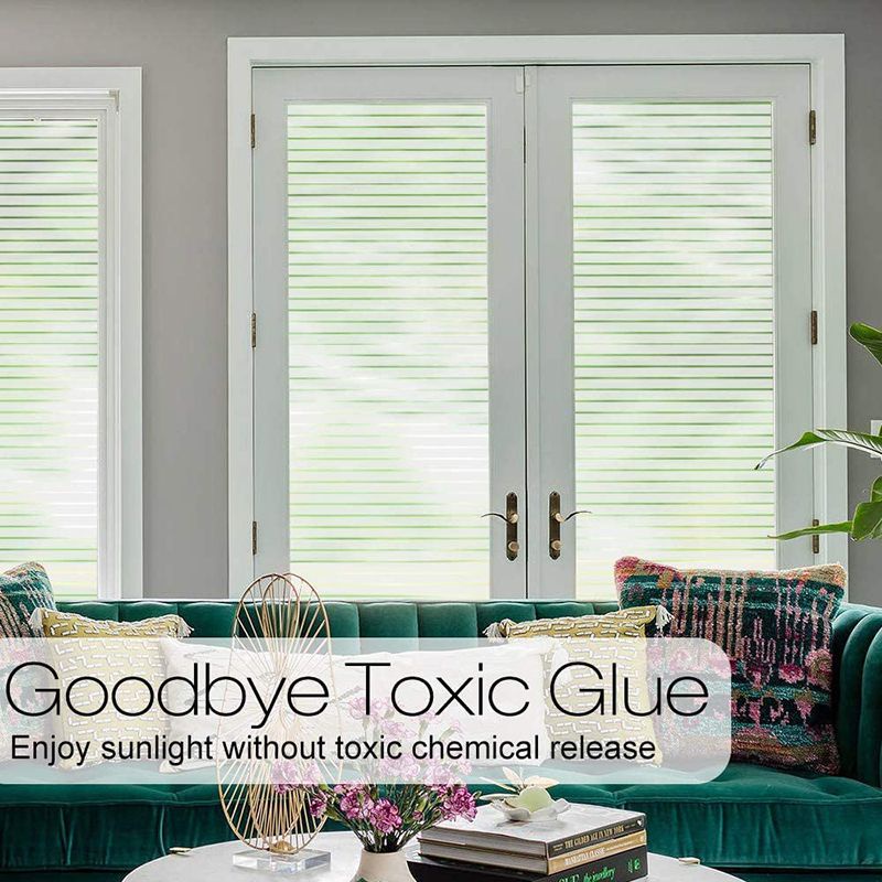 Miếng Dán Cửa Kính Mờ Chống Thấm Nước 2m