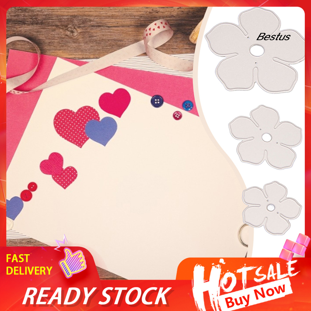 Bộ 4 Khuôn Cắt Bằng Kim Loại Đa Năng Tiện Dụng