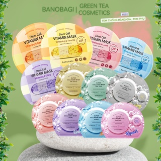 Mặt nạ giấy tế bào gốc Banobagi Super Collagen & Banobagi Stem Cell Vitamin Mask 30ml