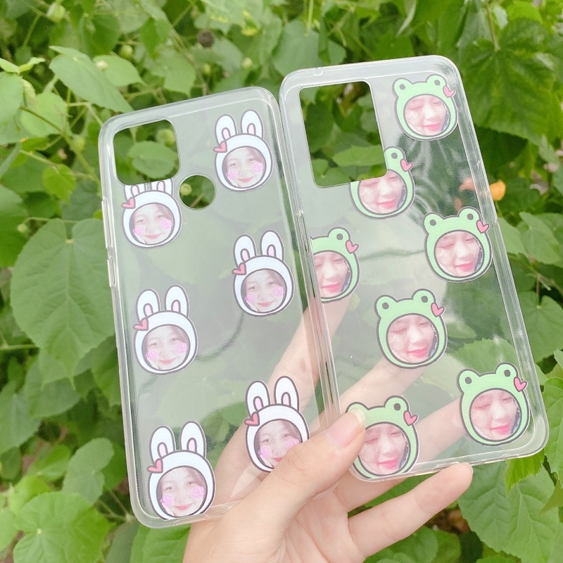 Ốp lưng in mặt theo yêu cầu ghép hình cute
