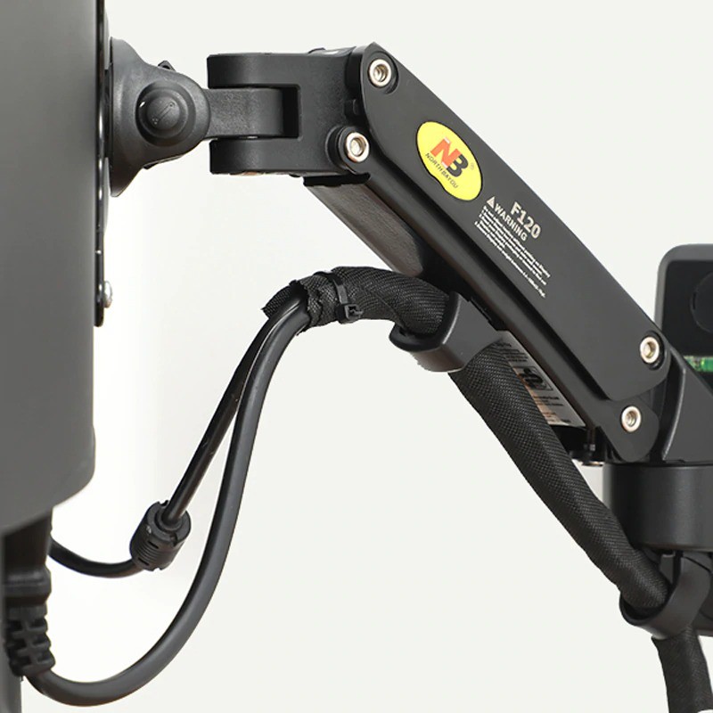 Giá treo tường màn hình máy tính tivi NB F120 xoay 180 độ 17-27 inch