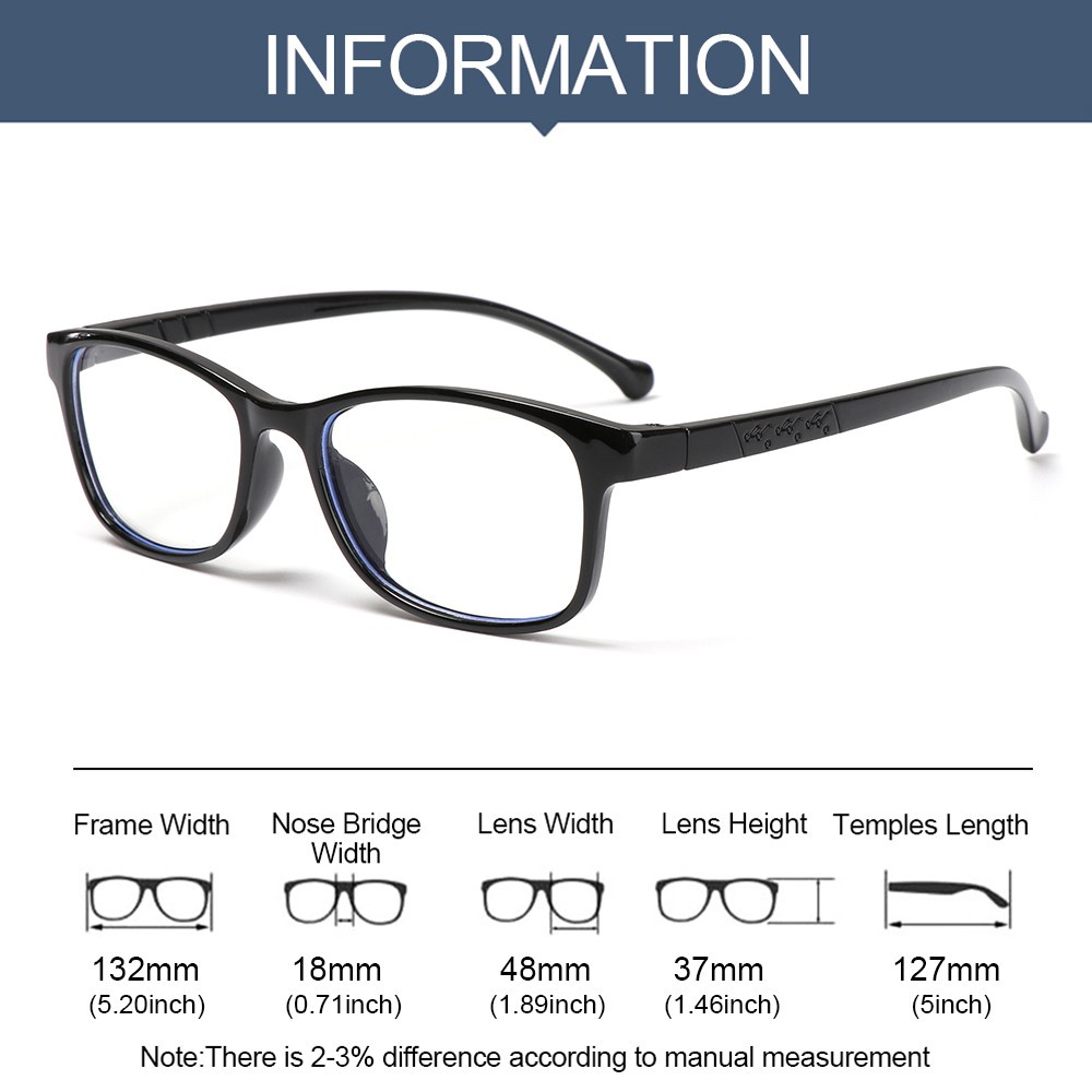 ROSE Fashion Kids Glasses Online Classes Ultra Light Frame Comfortable Eyeglasses Portable Computer Children Boys Girls Eye Protection Anti-blue Light