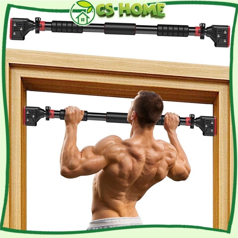 Xà đơn treo tường gắn cửa cao cấp chống xoay tập gym 60-150cm, tập thể dục thể thao tại nhà giảm cân hiệu qả, bụng 6 múi