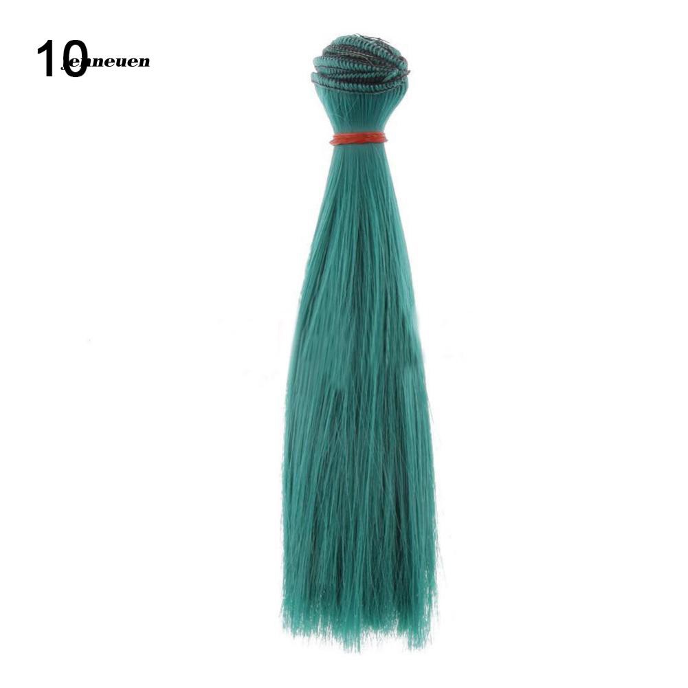 Bộ tóc giả thẳng dài 15cm cho búp bê