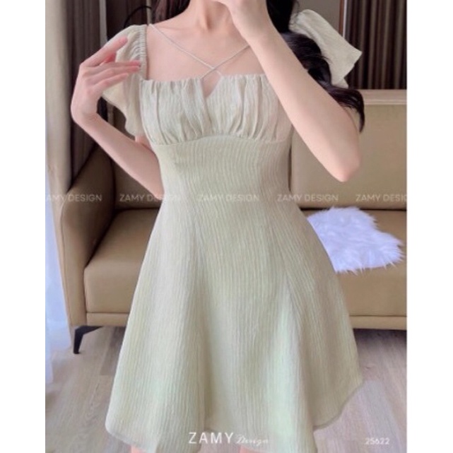 Pass váy Zamy trễ vai