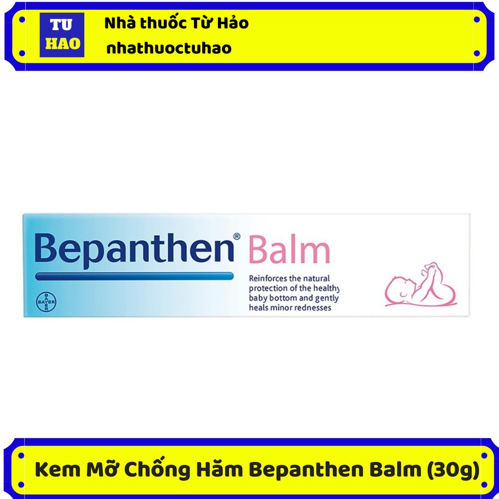 ✅(CHÍNH HÃNG) Kem Mỡ Chống Hăm Bepanthen Balm (30g)
