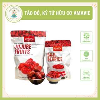 Táo đỏ hữu cơ, kỳ tử hữu cơ Ninh Hạ Amavie Foods