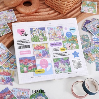 Hộp 45 hình dán sticker trang trí