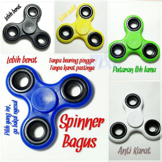 (mua 1 Tặng 1) Con Quay Đồ Chơi Fidget Spinner, Giúp Giảm Stress