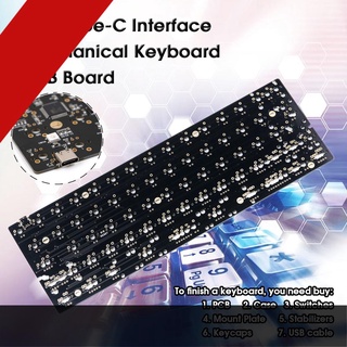 Bàn phím cơ dz60 % Layout Keyboard PCB Type-C