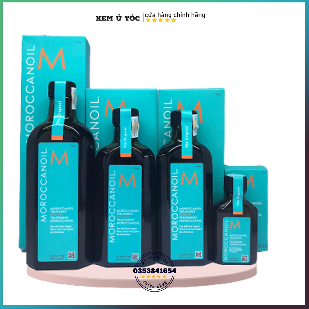 Dưỡng tóc moroccanoil treatment tinh dầu dưỡng tóc moroccanoil chính hãng 25ml- 100ml- 125ml- 200ml DT07