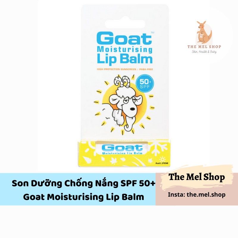 Son dưỡng Goat thơm kẹo sữa bò SPF 50+ (Bill Úc) | BigBuy360 - bigbuy360.vn