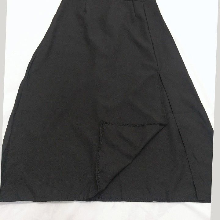 Váy đầm nữ đẹp xẻ tà Polla B041, Thiết kế kiểu đầm body sẻ tà gợi cảm, Cổ vuông kết hợp tay bồng cộc tay, Váy freesize | BigBuy360 - bigbuy360.vn