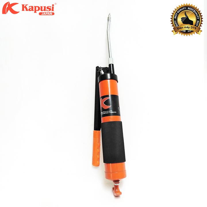 Bơm mỡ Nhật 600cc Kapusi JAPAN, không e mỡ khi bơm, ép mỡ ra nhanh và nhiều hơn