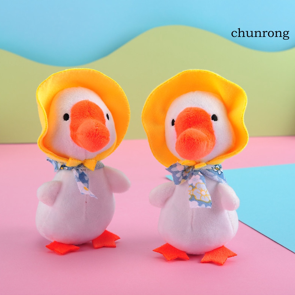 Cr Móc Khóa Vịt Nhồi Bông Dễ Thương