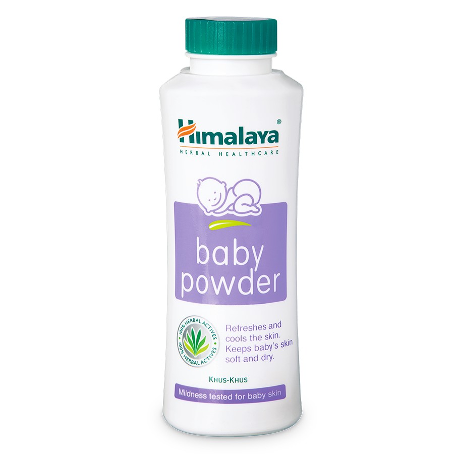 Phấn rôm trị mẩn ngứa cho em bé Himalaya Baby Powder 100g