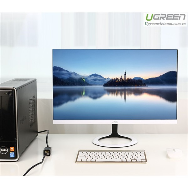 Đầu Nối Dây Mạng Cat5 Cat6 10Gbps  Cao Cấp Ugreen 20390 - Hàng Chính Hãng