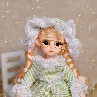 Búp bê Barbie BJD mắt 3D 30cm xinh xắn đáng yêu cho bé gái