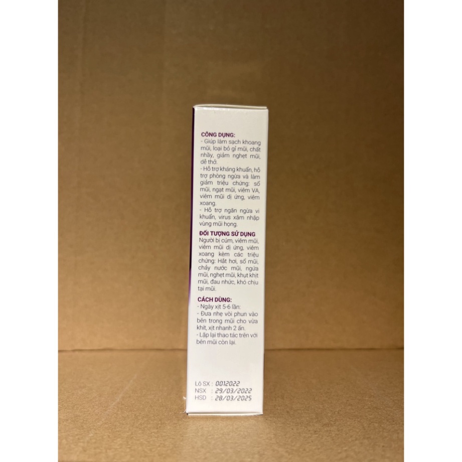 Xịt mũi Ovix Baby VA 20ml