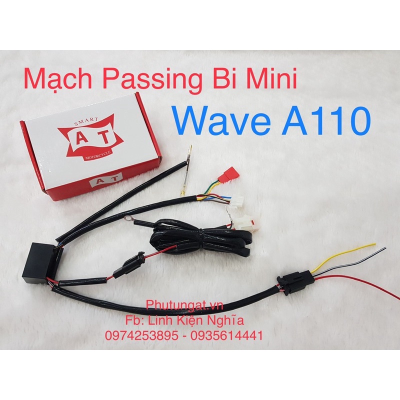 Mạch Passing Bi Mini Wave A110 sử dụng trên công tắc passing sh cắm giắc như zin
