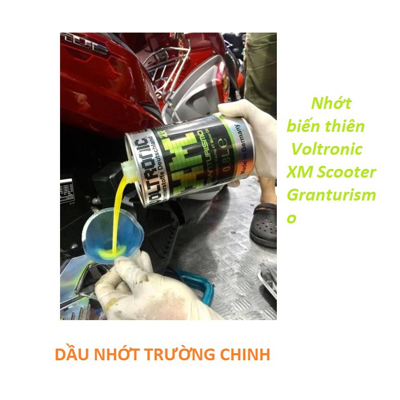 Nhớt Voltronic XM Scooter Granturismo 800ML Nhớt Biến Thiên dành cho xe ga