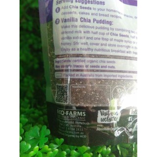 { 1KG } CHIA TÍM ABSOLUTE ORGANIC ÚC