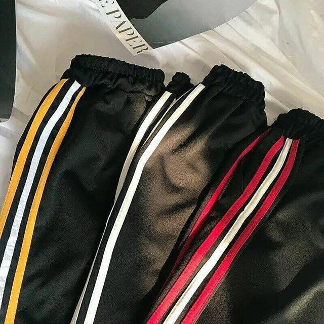QUẦN BA SỌC ỐNG SUÔNG UNISEX