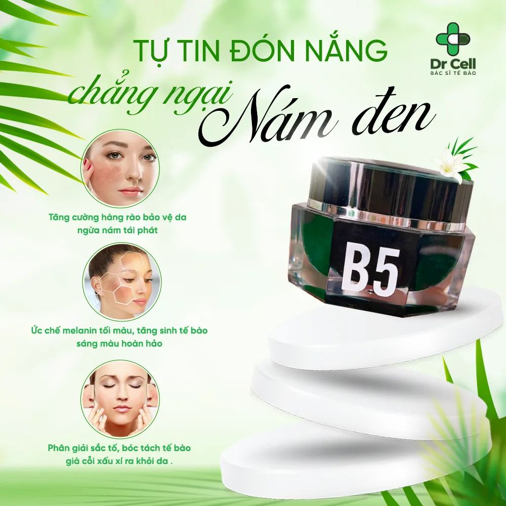 Kem Ức Chế Nám B5 Dr Cell Phục Hồi Ngăn Tái Nám - CL14